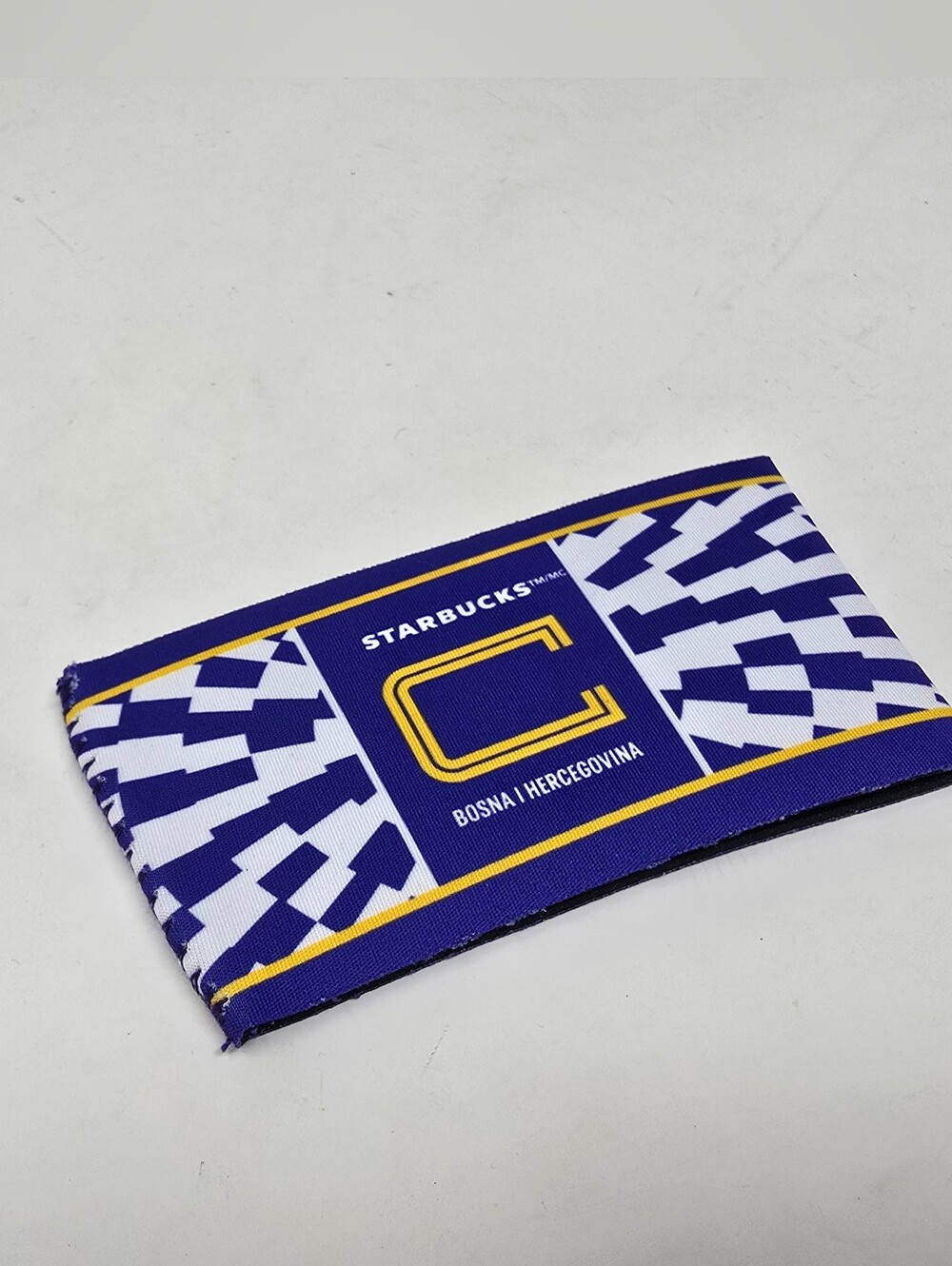 STARBUCKS FIFA 2026 World Cup Captain Sleeve Coffee Bosnia and Herzegovina